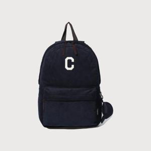 커버낫백팩 CQK CO2504BP01-NA C로고 코듀로이 백팩 Navy