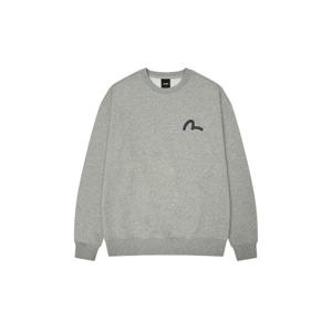 [에비수]라운드 영문 글리터 맨투맨 티셔츠_EX3UTS903_MG