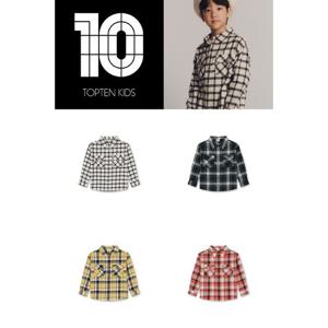 [탑텐키즈][택가39900원] MKE4WC3212 공용) 베이직 플란넬 체크 셔츠