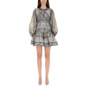 짐머만 미디 원피스 5515DRS262TPBL BLUE