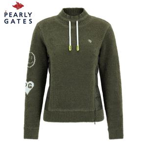 [파리게이츠] 여성 스트링 넥 부클 긴팔 웜 니트