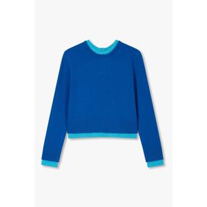 톰보이  9105452105 넥 컬러 포인트 라운드 풀오버