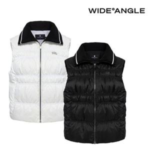 [와이드앵글]   WWW25631   여성 TO 셔링 포인트 폴로 다운 베스트 L
