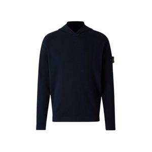 스톤아일랜드 라이트 울 후드 티셔츠 네이비 남성 K2S15 5100015 S00B4 V0020