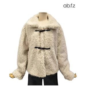 [에이비에프지]뽀글이 떡볶이 퍼 재킷 APA1HF33A