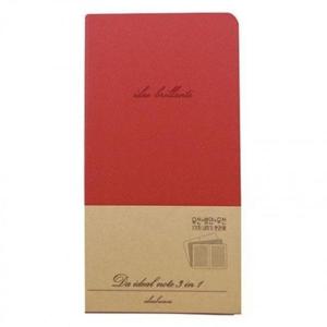 아이디얼 양장노트 3in1 40절 레드 근영사 사무용노트 학생노트 대학노트 아이디얼노트