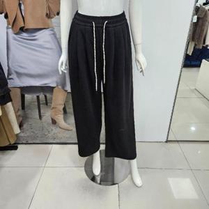 Ab.f.z DP01 핀턱밴딩기모 와이드팬츠 AFA1HP43