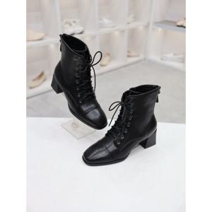 [코디엘루]레이스업 워커 데일리 앵클 부츠 6.5cm CDSP501067-1