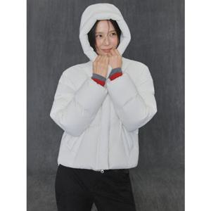 [휠라] FILA 25년 여성용 경량 플로우 후드 다운 자켓 FS254DJ01F002191 화이트0