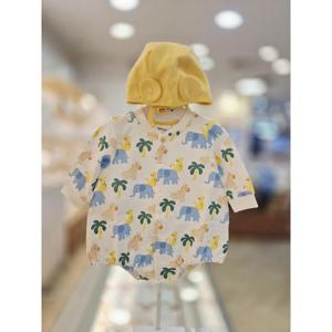 아가방 세이브존03 아가방 리바 쥬토피아 바디수트(모자) AG01T127906A