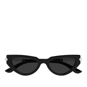 알렉산더맥퀸 블랙 프레임 캣아이 선글라스 AM0520S 001
