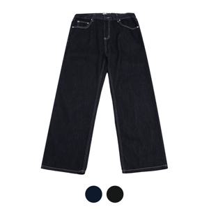 [파파브로]멘즈 논페이드 와이드핏 밴딩 데님 SR-JEA-1020