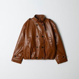 [러브앤쇼] 더블 크롭 레더점퍼 GCFKGJP02