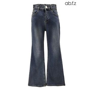 [에이비에프지]반 밴딩 기모 슬림 부츠컷 데님 팬츠 APA1HE34A