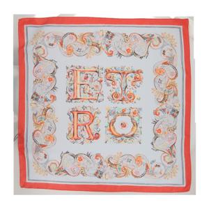 에트로 페이즐리 플로럴 실크 트윌 스카프 WAXA0008 AKE57S9880