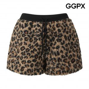 [GGPX] 레오파드 뽀글이 숏 팬츠 (GPCPT021F)