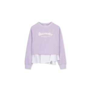 디스커버리키즈긴팔티 TQT DKMT85056-LVL 여아 레이어드 기모 맨투맨