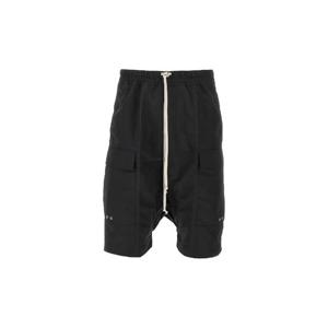 25 FW 릭오웬스 드로스트링 카고 포켓 쇼츠 RU01F2389FT TP447850858