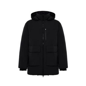 [와이드앵글]남성 CO 아웃포켓 후드 롱 다운 자켓 M WMW25572Z1