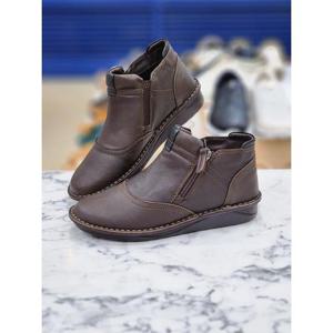 허시파피 세이브존05 여성3Cm굽양가죽초광폭처카 ERERXCVN603