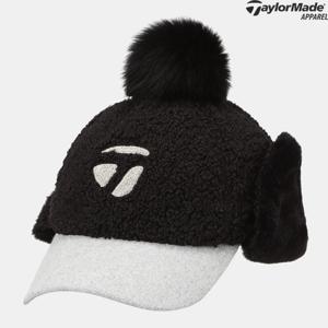 테일러메이드  25FW 여성 폼폼 방한볼캡 TWHCO8621-199