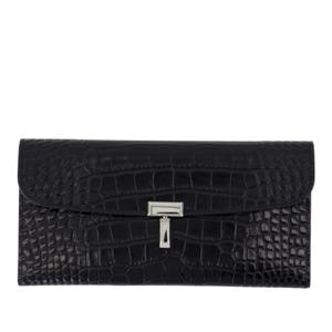 토템 T-락 플랩 가죽 지갑 251 WAM0041 LE0076 001 BLACK