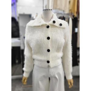 밸리걸 세이브존01 투웨이 카라 날개사 버튼업 크롭 니트 가디건 616800