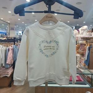 치크 sh06 여아 데이지 스웻셔츠 CKMA261Y2