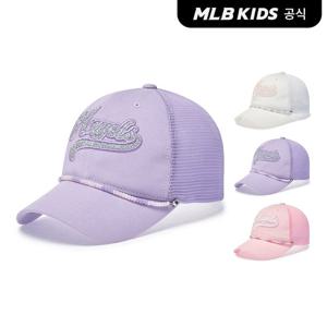 [MLB키즈 공식]26SS 여아 엔젤스 비즈 체인 메쉬캡 (3color) 7FCPB0663