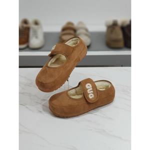 한슈 세이브존03 토리 스웨이드 퍼안감 메리제인 단화 2cm AQHS11GL2654aaA