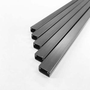 사각 흑색 전선몰딩 1호 인테리어몰딩 쫄대 pvc 전선몰드 선정리 케이블정리 전선정리