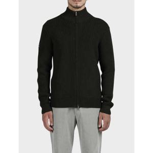 [빠니깔레][본사직영] 슬림핏 로고 집업 니트 M-GNIT51