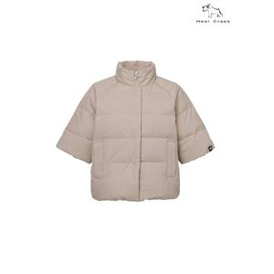 [힐크릭]여성골프웨어 패딩점퍼 헨리 반소매 다운점퍼 1HCPAWU54