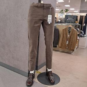 트레몰로 HC09 캐주얼 브라운 슬림핏 팬츠 DL5WA351