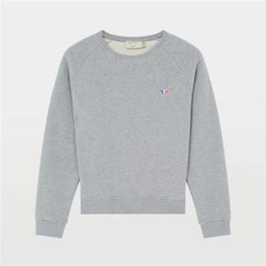 [발매가 365,000원] 메종키츠네 트리컬러 폭스 패치 스웨트셔츠 AW00302KM0002 GRM