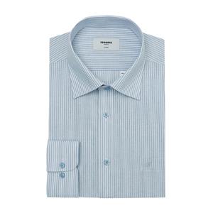 [레노마(셔츠)]린넨혼방 스트라이프 긴소매 일반핏셔츠 RPSSG0052BU