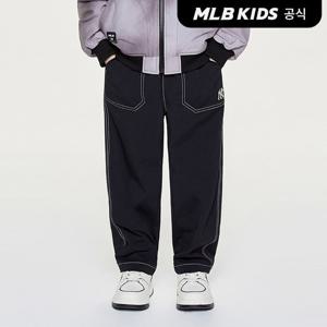[MLB키즈 공식]26SS 아웃도어 벌룬 스티치 우븐팬츠 NY (Black) 7AWPB0261-50BKS