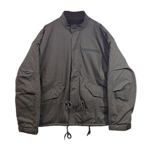 남자 기모 오버핏 사파리 집업 점퍼 AC-JUW-Q058-카키