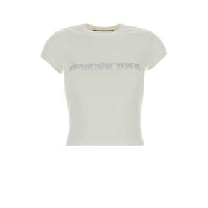 알렉산더 왕 반팔 티셔츠 1CC1261209 100 White