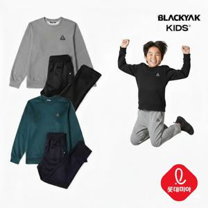 [블랙야크키즈] O빌레이니트맨투맨세트 1BKSEFU904