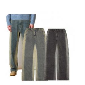 [행텐]남성히든밴딩워싱와이드핏기모데님팬츠 10490-055-807-10A