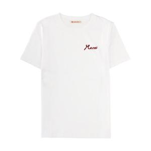 마르니 반팔 티셔츠 THJE0293PD USCY81LOW01 WHITE