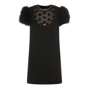 발렌티노 가라바니 미디 원피스 8B3VAHH61CFK92 Black