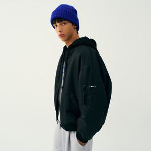 [유씨엘에이][UBAUJ22] 남녀공용 데일리 스몰로고 MA1 점퍼