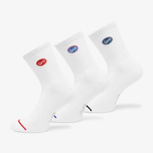 뉴발란스 하프파일 레거시 크루삭스 3PACK B1 NBGEGS1107 99