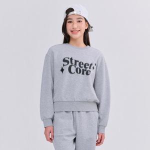 [오션스카이]여아 레터링 크롭 맨투맨 티셔츠-FAJG5159B0B