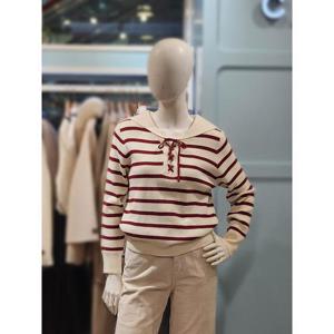 클리지 세이브존03 클리지 카라 단가라 니트 AQCO1WKT21A