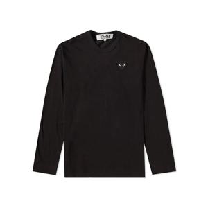 26SS 블랙 와펜 롱슬리브 티셔츠 블랙 AX-T120-051-1