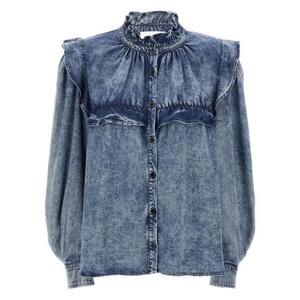 이자벨마랑 블라우스 CH0005FEB3H01E30BU BLUE DOM