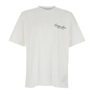 아미리 로고 디테일 크루넥 반팔 티셔츠 AMTOJR1066 127